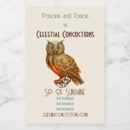 Crea tu propia lechuza dorada Steampunk