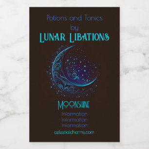 Crea tu propia luna azul mágica filigrí