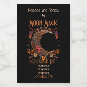 Crea tu propia Luna Boho Floral Dorada