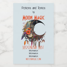 Crea tu propia Luna de Creciente Floral Boho 3D