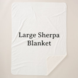 Crea Tu Propia Manta Grande Sherpa Personalizada S
