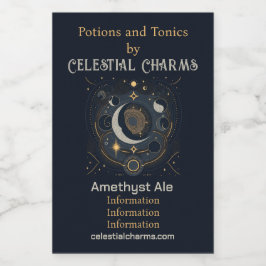Crea tu propia plata y oro celestial lunar