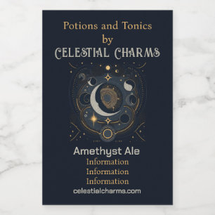 Crea tu propia plata y oro celestial lunar