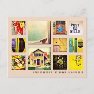 Crea tu propia postal de Collage de fotos de Insta