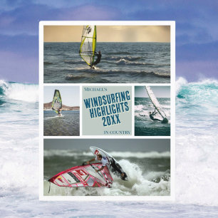 Crea tu propia postal de windsurf