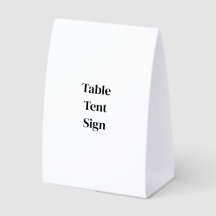 Crea tu propia señal de cartelera de mesa personal