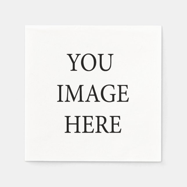 Crea tu propia servilleta de papel de cóctel están (Anverso)