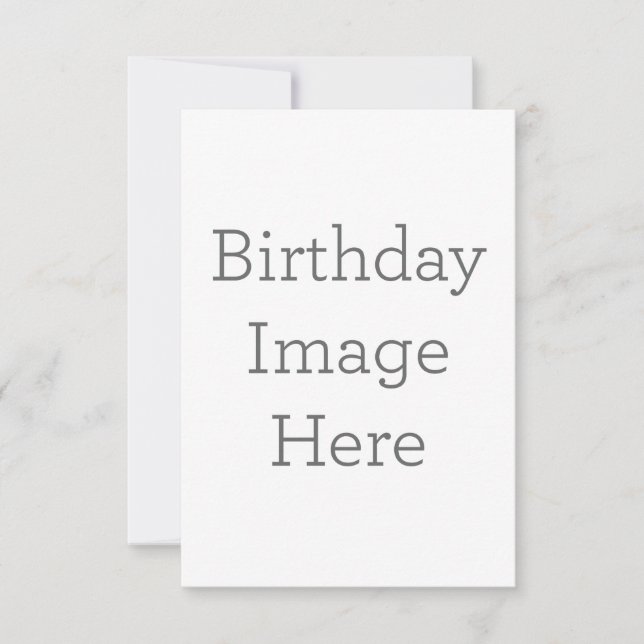 8.9 cm x 12.7 cm Tarjeta de agradecimiento plana (Anverso)