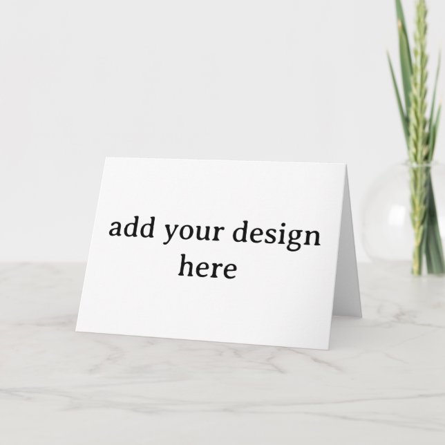 Crea tu propia tarjeta de agradecimiento horizonta (Anverso)