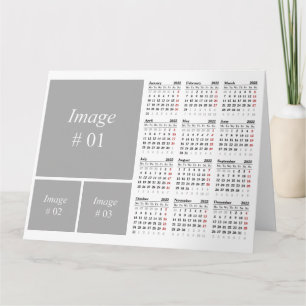 Crea tu propia tarjeta de calendario 2022