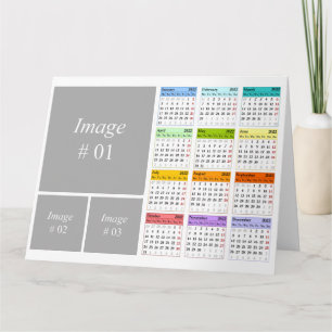 Crea tu propia tarjeta de calendario 2022