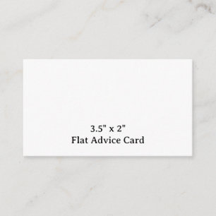Crea tu propia tarjeta de consejos de 3,5"x2" con