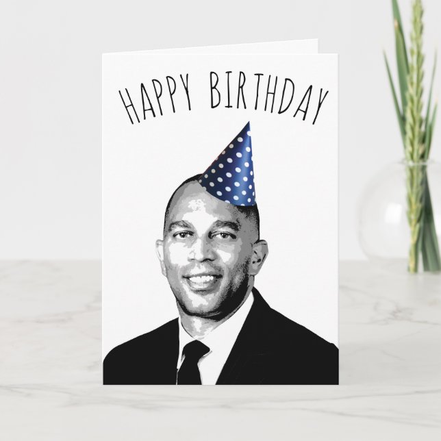 Crea tu propia tarjeta de cumpleaños de Hakeem Jef (Anverso)