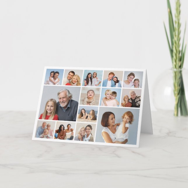 Crea tu propia tarjeta de felicitación con collage (Anverso)