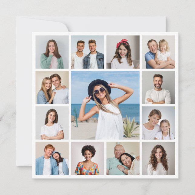 Crea tu propia tarjeta de felicitación con collage (Anverso)