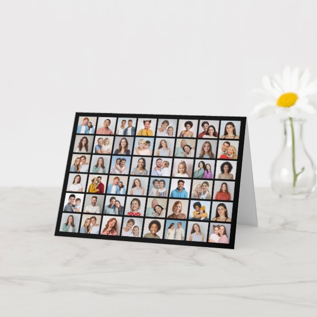 Crea tu propia tarjeta de felicitación con collage (Planta pequeña)