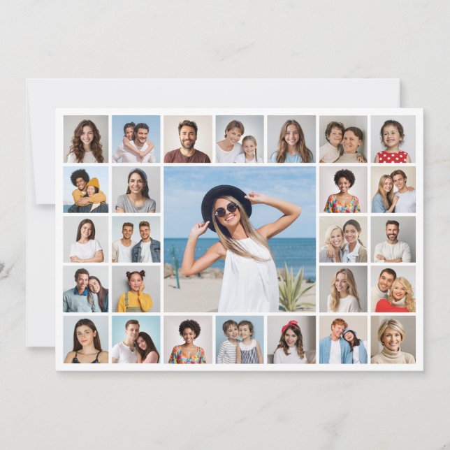 Crea tu propia tarjeta de felicitación con collage (Anverso)
