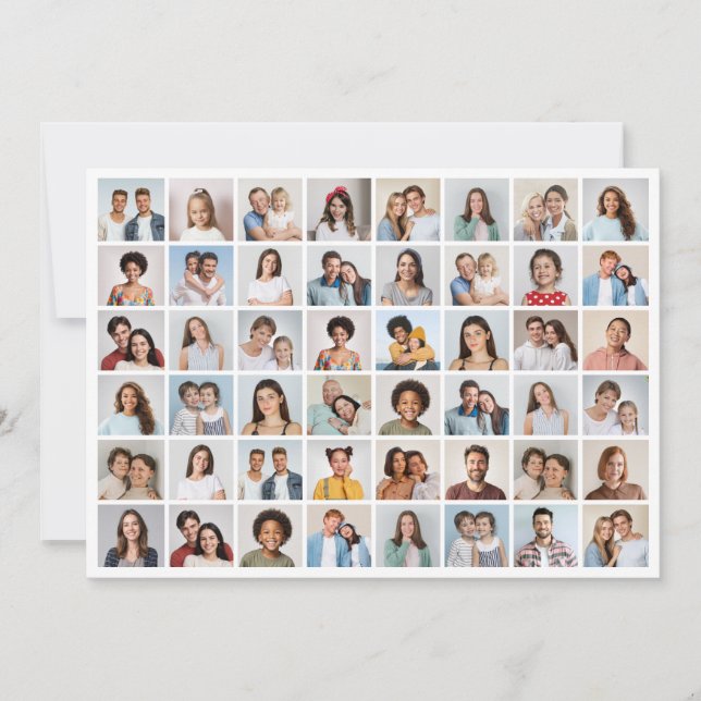 Crea tu propia tarjeta de felicitación de collage  (Anverso)