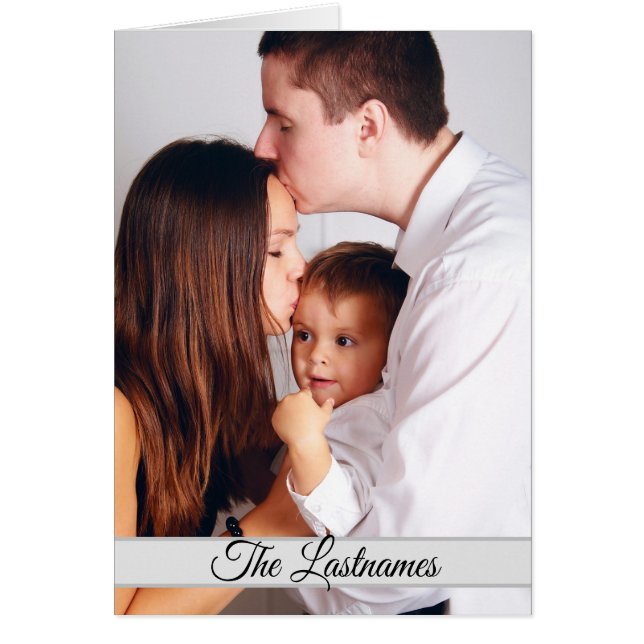 Crea tu propia tarjeta de felicitación de imagen f (Frente)