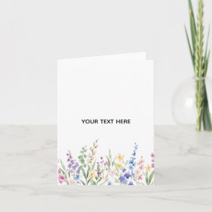 Crea Tu Propia Tarjeta de Felicitación Floral Pleg