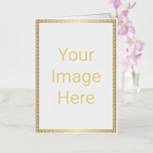 Crea tu propia tarjeta de felicitación plegada de 