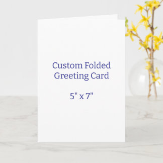 Crea tu propia tarjeta de felicitación plegada de