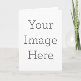Crea tu propia tarjeta de felicitación plegada de 