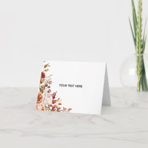 Crea Tu Propia Tarjeta De Felicitaciones Floral Pl