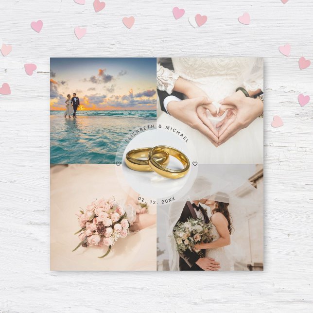 Crea tu propia tarjeta de foto Boda para recién ca (Subido por el creador)
