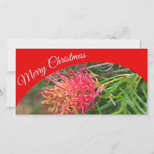 Crea tu propia tarjeta de fotos de Feliz Navidad (Anverso)