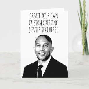 Crea tu propia tarjeta de Hakeem Jeffries