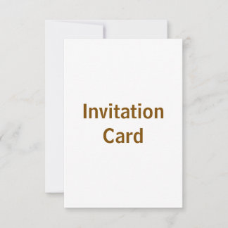Crea tu propia tarjeta de invitación de 3,5" x 5"