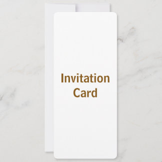Crea tu propia tarjeta de invitación de 4" x 9,25"