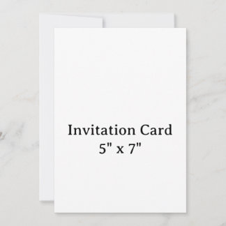 crea tu propia tarjeta de invitación simple de 5"