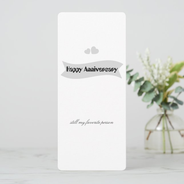 Crea tu propia tarjeta de invitación simple profes (Anverso de pie)