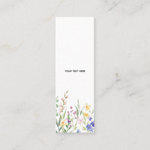 Crea tu propia tarjeta de presentación floral