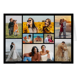 Crea tu propia tarjeta de saludo de 9 Collages de