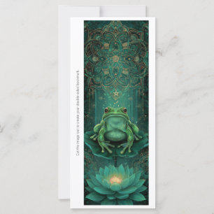 Crea Tu Propia Tarjeta de Señal de Libros de Lotus