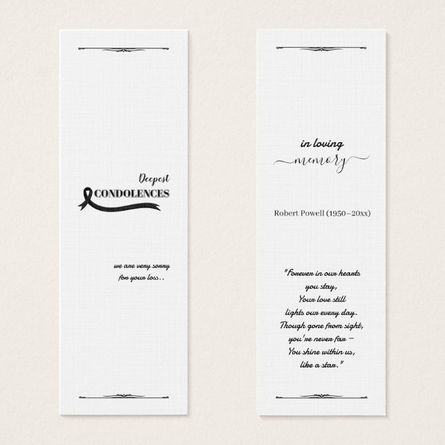 Crea Tu Propia Tarjeta de Sincronía Simple de 3.0" (Anverso y reverso)
