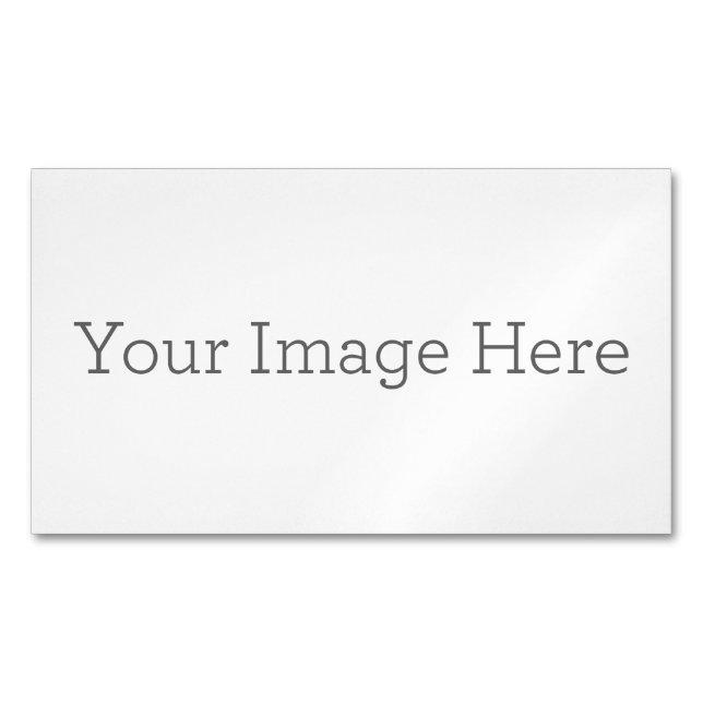 Tarjeta de visita magnética (Anverso)