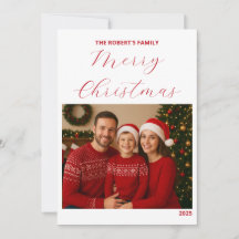 crea tu propia tarjeta familiar de Navidad