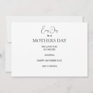 Crea tu propia tarjeta FOTOCUSTOM Happy Mothers Da