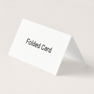 Crea tu propia tarjeta horizontal plegada
