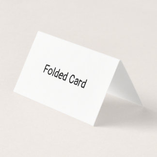 Crea tu propia tarjeta horizontal plegada