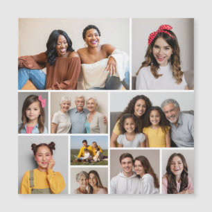 Crea tu propia tarjeta magnética de 10 Collages de