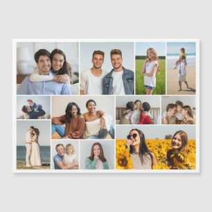 Crea tu propia tarjeta magnética de 12 Collages de