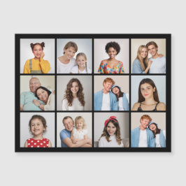 Crea tu propia tarjeta magnética de 12 Collages de