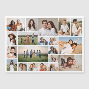 Crea tu propia tarjeta magnética de 20 Collages de