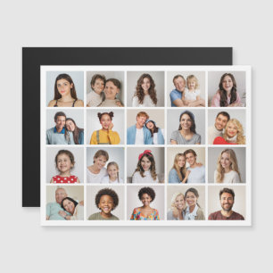 Crea tu propia tarjeta magnética de 20 Collages de