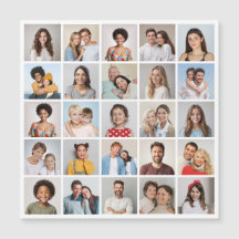 Crea tu propia tarjeta magnética de 25 Collages de